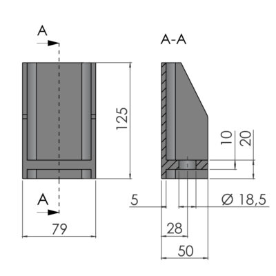 Ülemine kinnitus M732