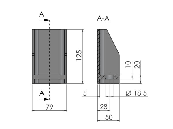 Ülemine kinnitus M732