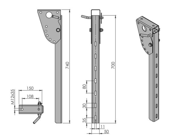Külgtõkke kandur - Image 3