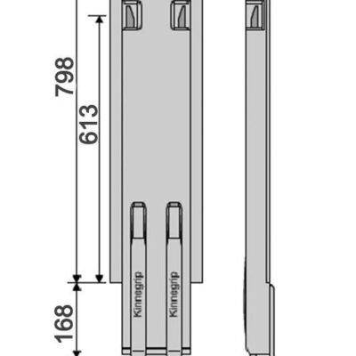 Kinnegrip K5 - 800/2 Külg
