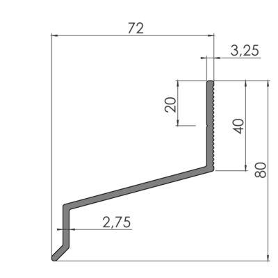 Tagaluugi tippaprofiil An 2.6m