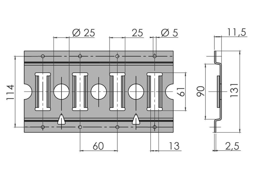 Combi Track profiil (60116) - TMT Widni Baltic