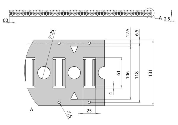 HD Flat Track 3008/ 3M Horisontaalne - Image 2