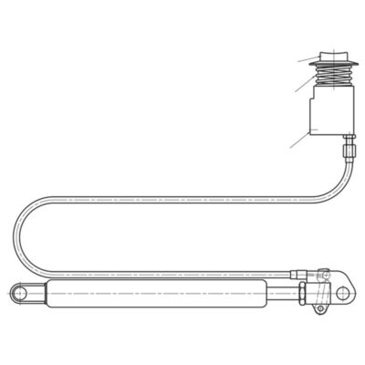 Traatkaabli vabastusmehhanism 500mm