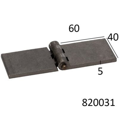 Hing 40x60x5mm